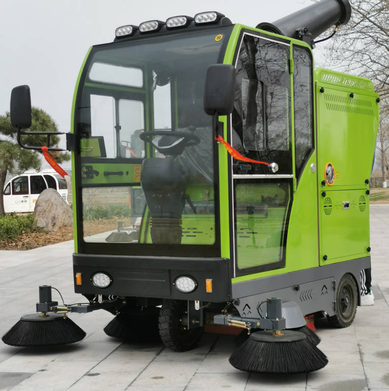 钦州道路清洁广泛应用电动环卫清扫车